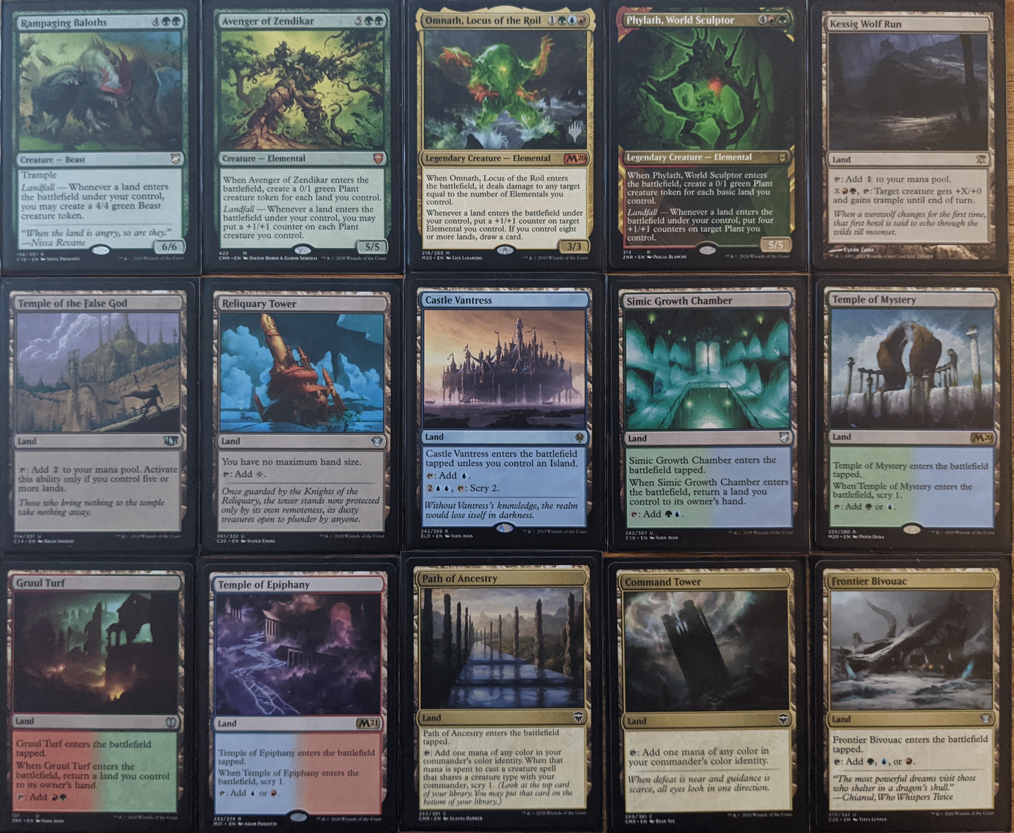 Averna, the Chaos Bloom - Cascade EDH Deck (Custom 100 Card Commander Deck)